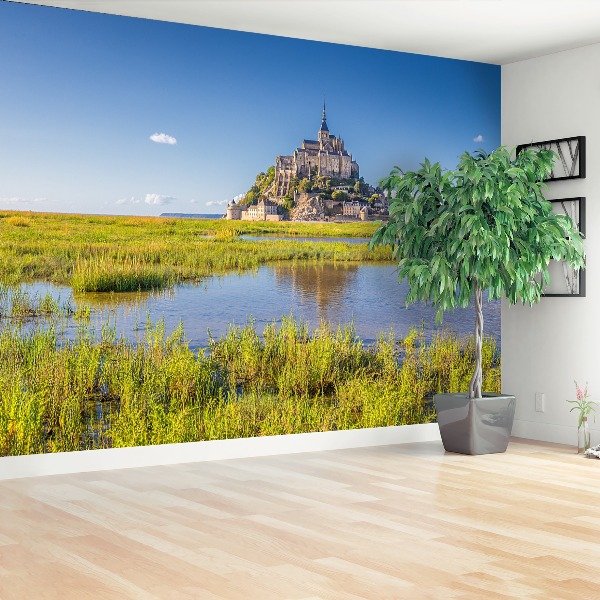 Fotobehang Le mont saintmichel