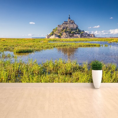 Fotobehang Le mont saintmichel