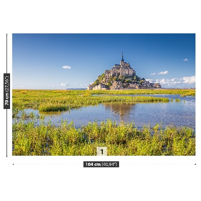 Fotobehang Le mont saintmichel