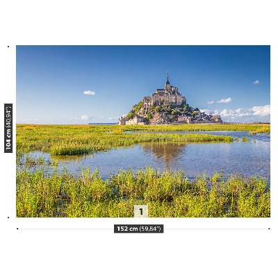 Fotobehang Le mont saintmichel