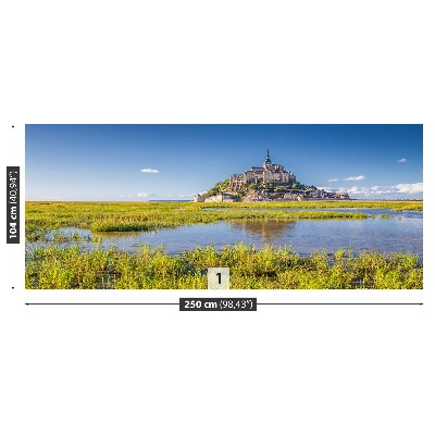 Fotobehang Le mont saintmichel