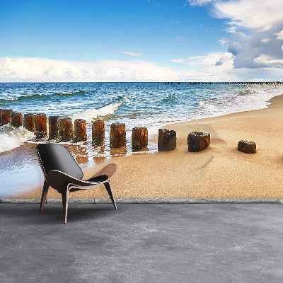 Fotobehang Zeestrand