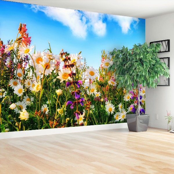 Zelfklevend fotobehang Lente bloemen