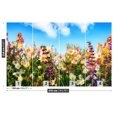 Zelfklevend fotobehang Lente bloemen