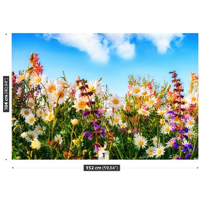 Zelfklevend fotobehang Lente bloemen