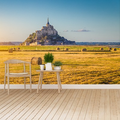 Fotobehang Le mont saintmichel