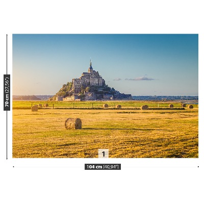 Fotobehang Le mont saintmichel