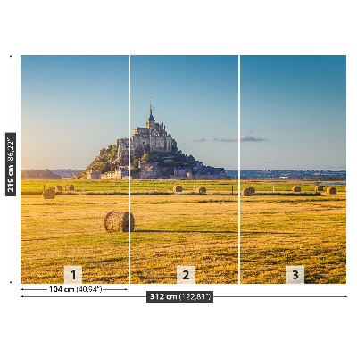 Fotobehang Le mont saintmichel