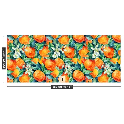 Fotobehang Oranje vruchten