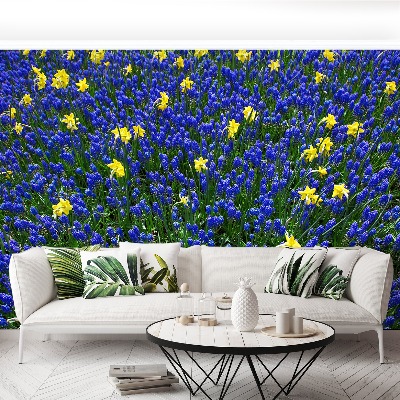 Zelfklevend fotobehang Lupine bloemen