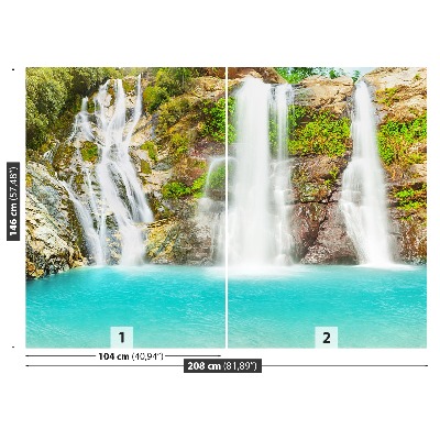 Fotobehang Waterval