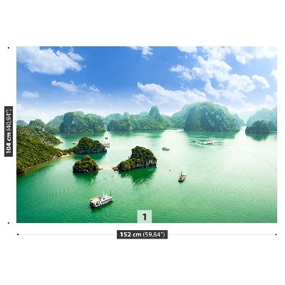 Fotobehang Baai in vietnam