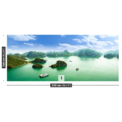 Fotobehang Baai in vietnam