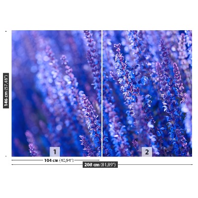 Zelfklevend fotobehang Lavendel bloemen