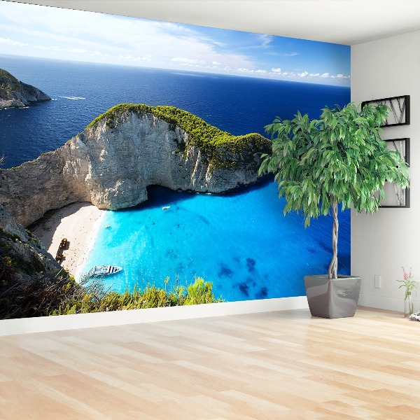 Fotobehang Navagio beach