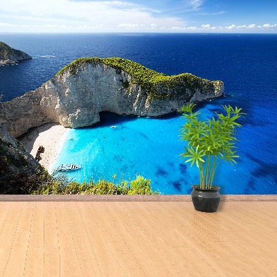 Fotobehang Navagio beach