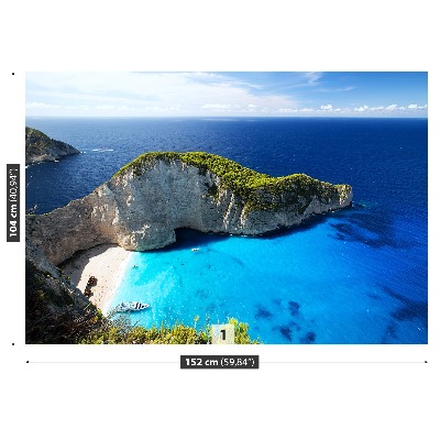 Fotobehang Navagio beach