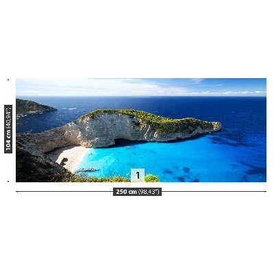 Fotobehang Navagio beach