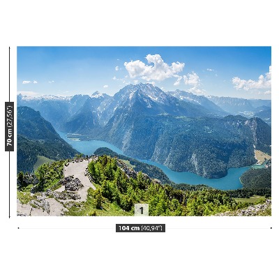 Fotobehang Bavaria alpen