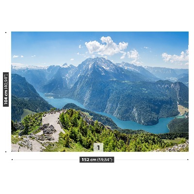 Fotobehang Bavaria alpen