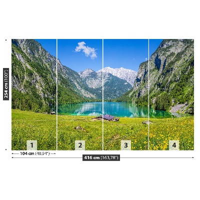 Fotobehang Obersee königssee