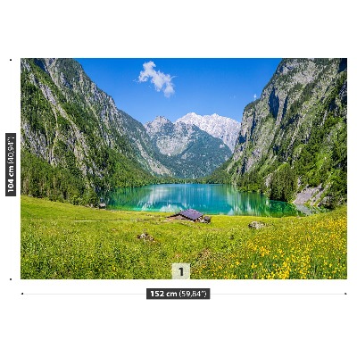 Fotobehang Obersee königssee