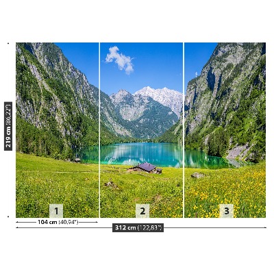 Fotobehang Obersee königssee