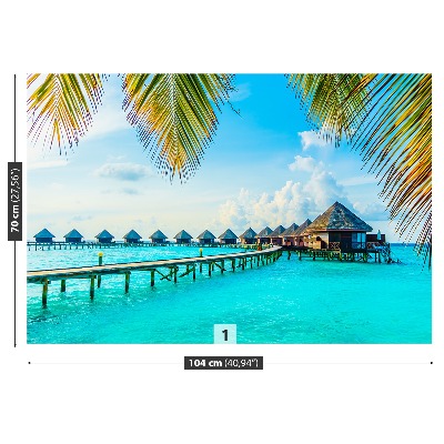 Fotobehang Tropische maldiven