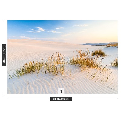 Fotobehang Duinen zee