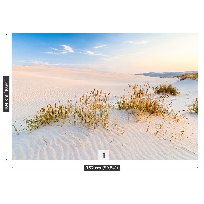 Fotobehang Duinen zee