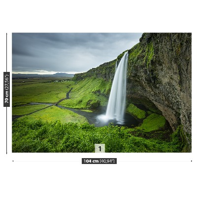 Fotobehang Vallei waterval