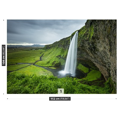 Fotobehang Vallei waterval