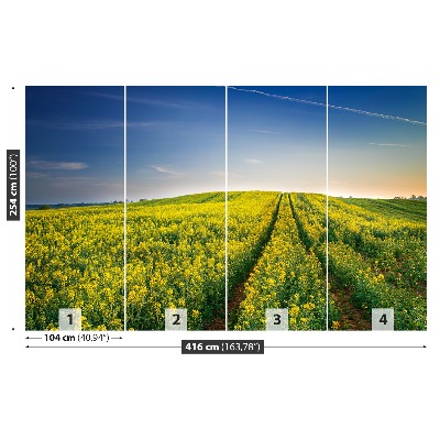 Fotobehang Verkrachting veld