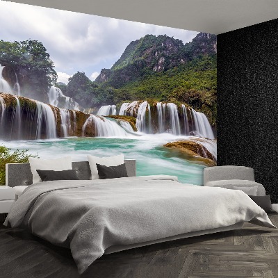 Fotobehang Bangoc waterval