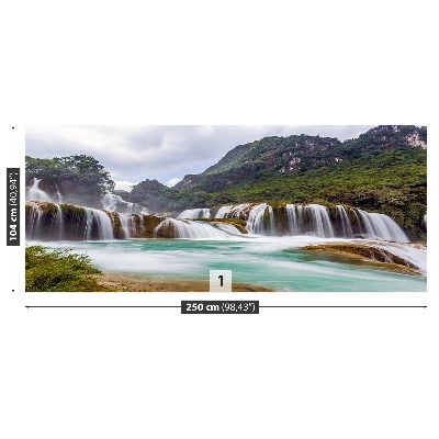 Fotobehang Bangoc waterval