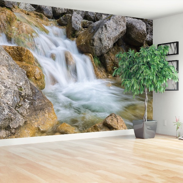 Fotobehang Waterval