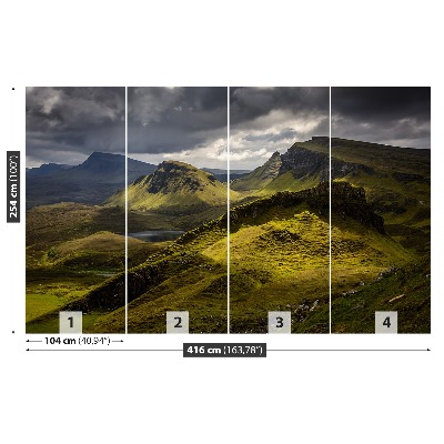 Fotobehang Quiraing schotland