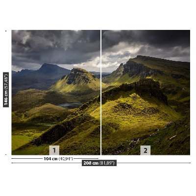 Fotobehang Quiraing schotland