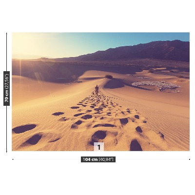 Fotobehang Zanderige woestijn