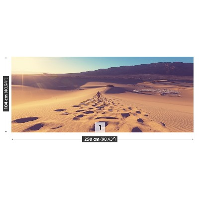 Fotobehang Zanderige woestijn