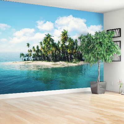 Fotobehang Ocean island