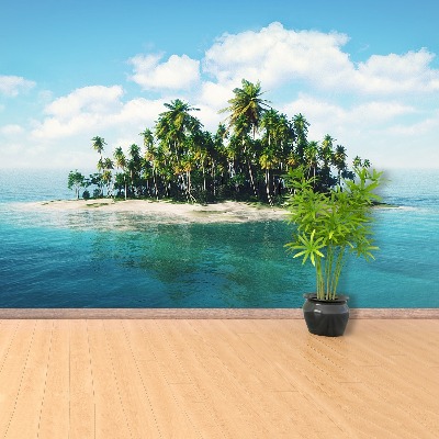 Fotobehang Ocean island