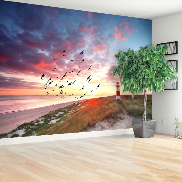 Fotobehang Sylt lighthouse