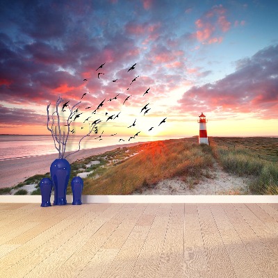 Fotobehang Sylt lighthouse