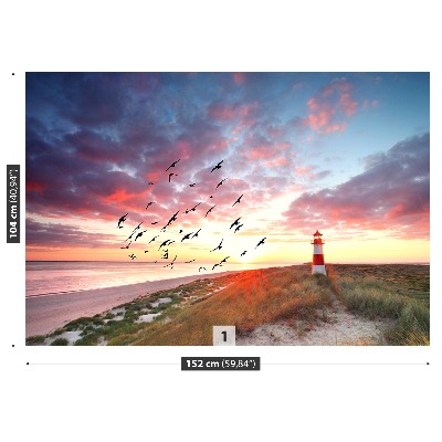 Fotobehang Sylt lighthouse