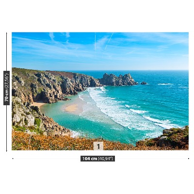 Fotobehang Cornwall coast