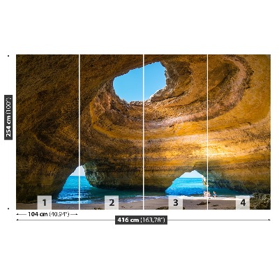 Fotobehang Cave portugal