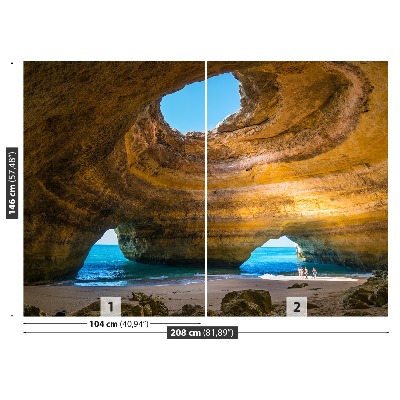 Fotobehang Cave portugal