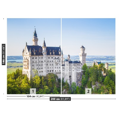 Fotobehang Neuschwanstein