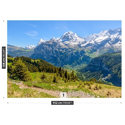 Fotobehang Alpen